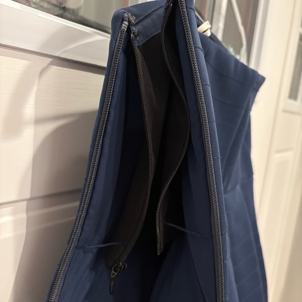 Halston Strapless Dress Navy - Picture 10 of 12